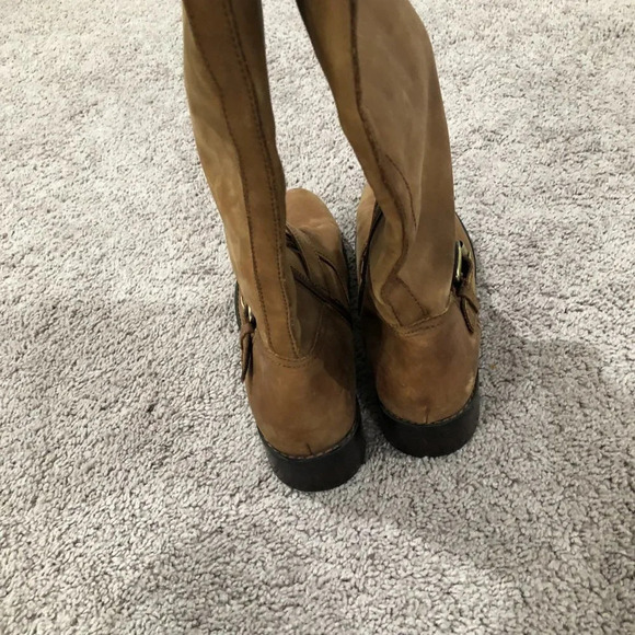 3 Eddie Bauer Suede Leather Riding Boots with buckle details size 11 - Picture 4 of 9